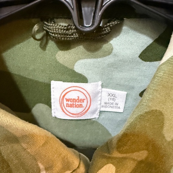 Wonder Nation Green Military Field Jacket NWOT! - Picture 6 of 7